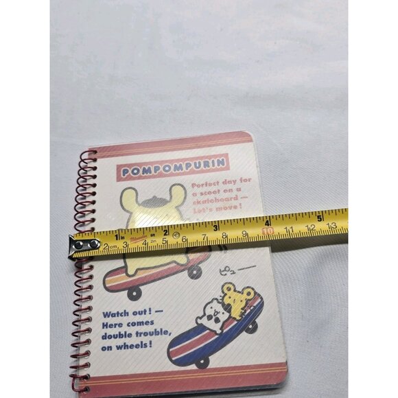 Sanrio POMPOMPURIN 5×4 Mini Pocket Notebook Japan 2002 Vintage Y2K - Picture 10 of 11